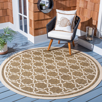 SAFAVIEH Courtyard Gulsin Indoor/ Outdoor Waterproof Patio Backyard Rug
