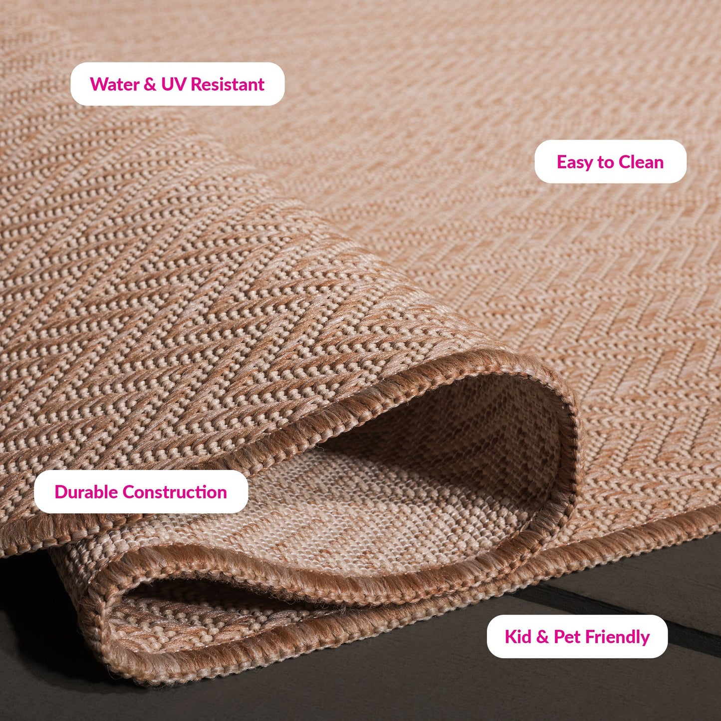 SAFAVIEH Courtyard Ilmur Indoor/ Outdoor Waterproof Patio Backyard Rug