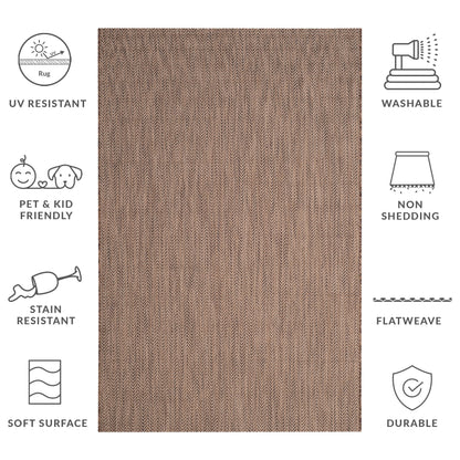 SAFAVIEH Courtyard Ilmur Indoor/ Outdoor Waterproof Patio Backyard Rug