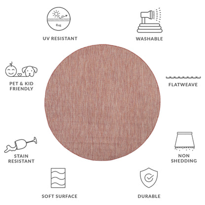 SAFAVIEH Courtyard Ilmur Indoor/ Outdoor Waterproof Patio Backyard Rug