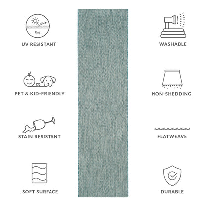 SAFAVIEH Courtyard Ilmur Indoor/ Outdoor Waterproof Patio Backyard Rug