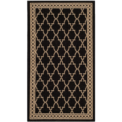 SAFAVIEH Courtyard Janell Trellis Indoor/ Outdoor Waterproof Patio Backyard Rug