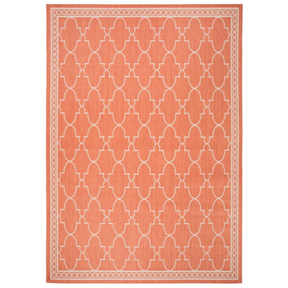 SAFAVIEH Courtyard Janell Trellis Indoor/ Outdoor Waterproof Patio Backyard Rug