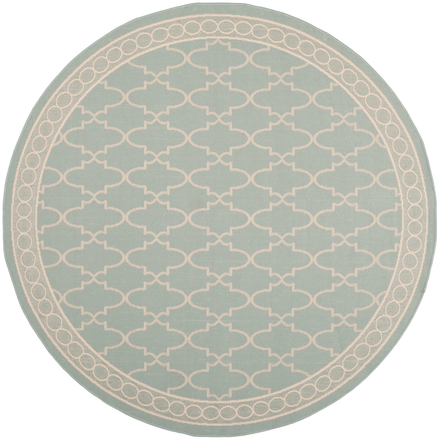 SAFAVIEH Courtyard Janell Trellis Indoor/ Outdoor Waterproof Patio Backyard Rug