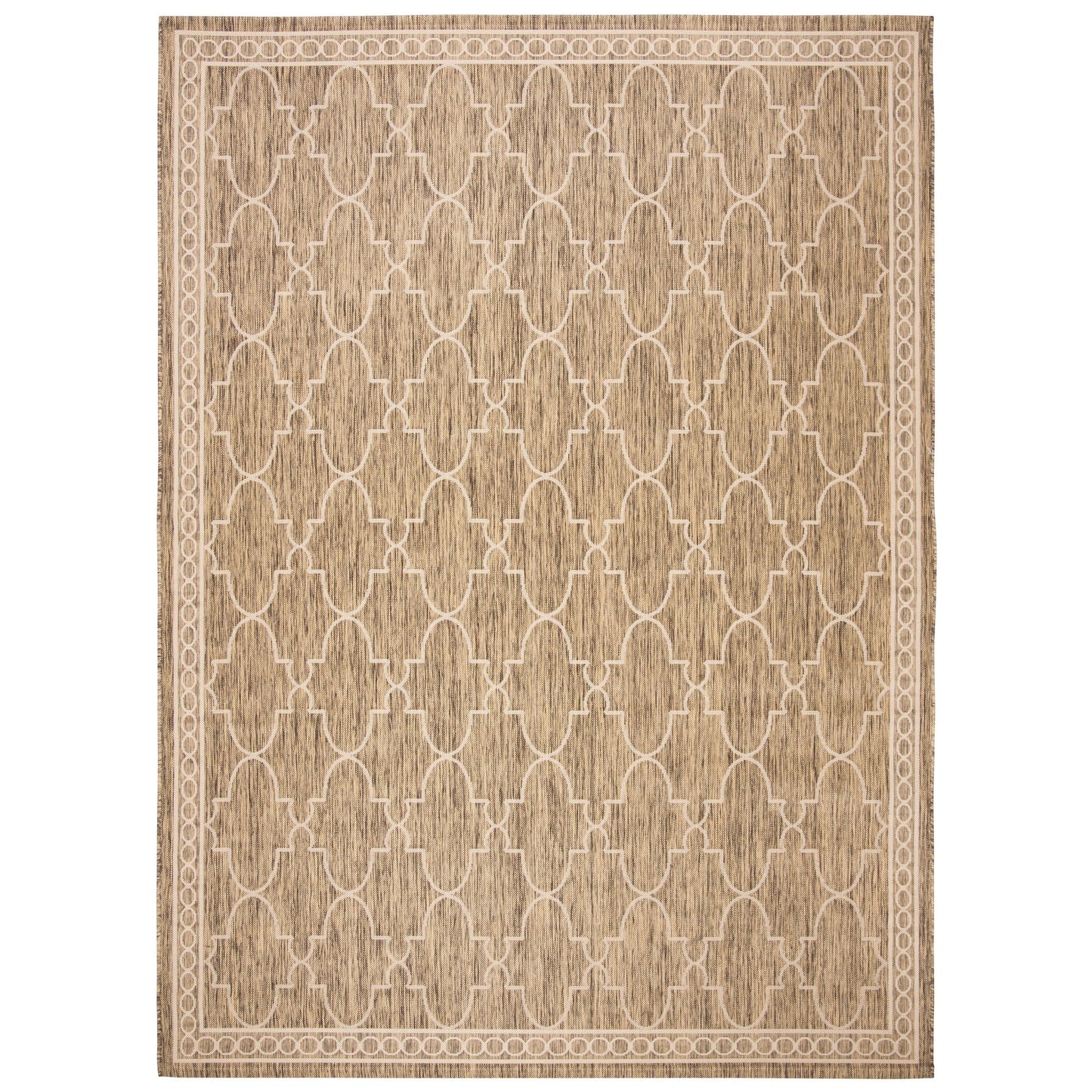 SAFAVIEH Courtyard Janell Trellis Indoor/ Outdoor Waterproof Patio Backyard Rug