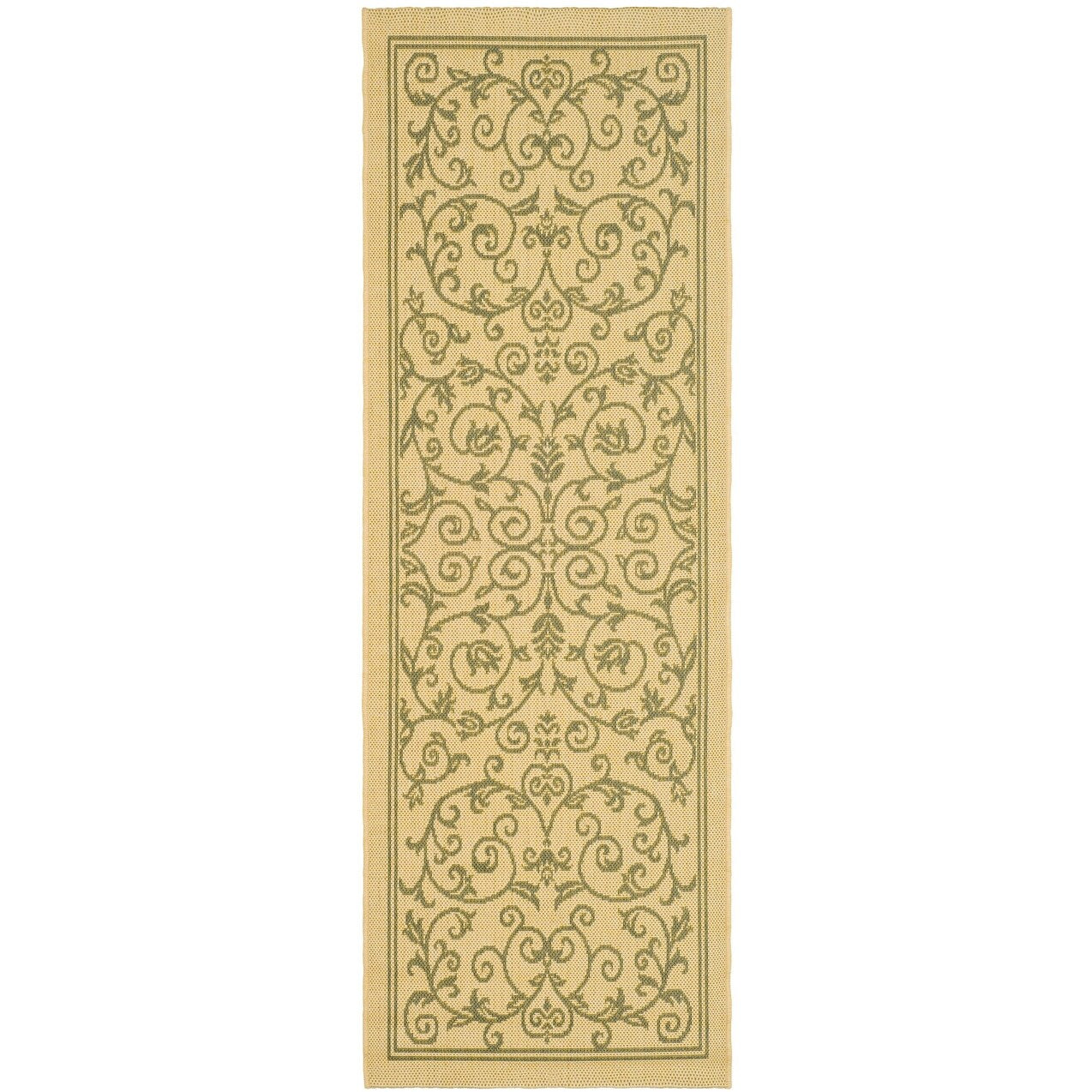 SAFAVIEH Courtyard Miljeta Indoor/ Outdoor Waterproof Patio Backyard Rug