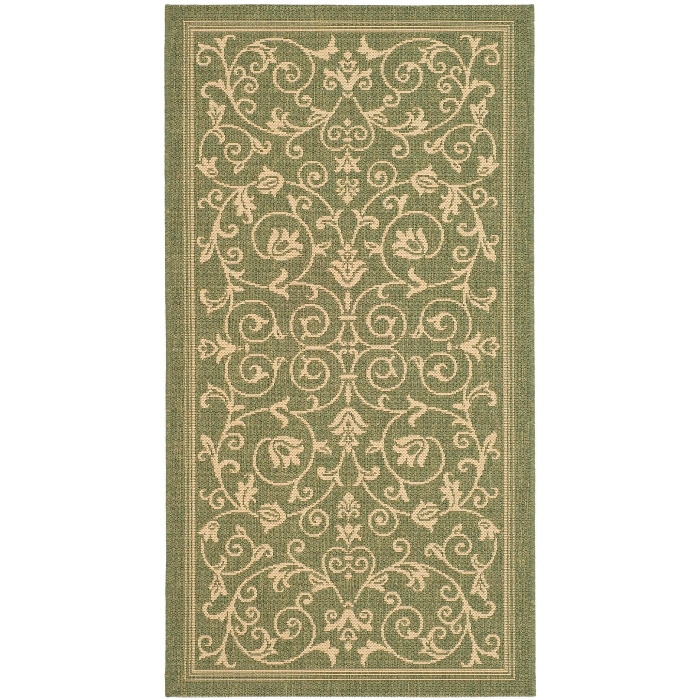 SAFAVIEH Courtyard Miljeta Indoor/ Outdoor Waterproof Patio Backyard Rug