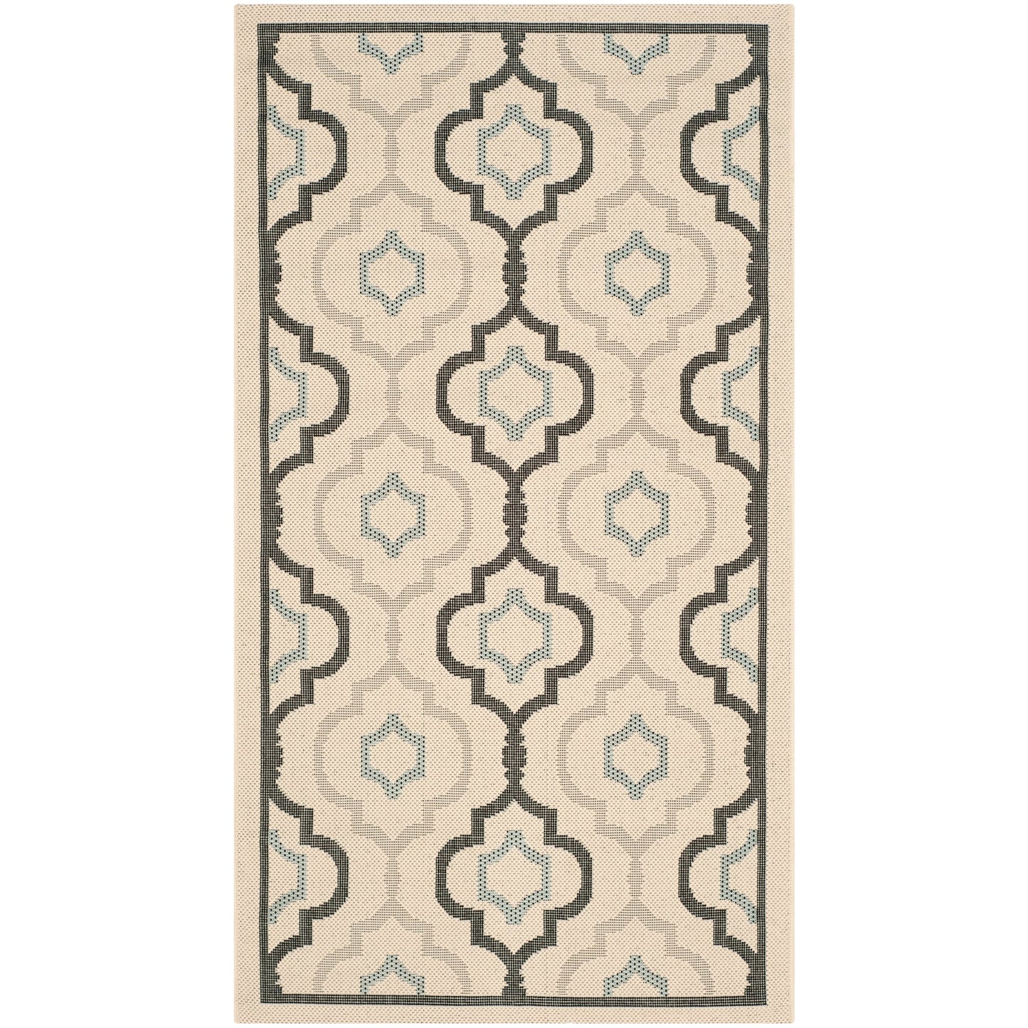 SAFAVIEH Courtyard Oyvor Indoor/ Outdoor Waterproof Patio Backyard Rug