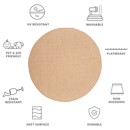 SAFAVIEH Courtyard Ragini Indoor/Outdoor Waterproof Patio Backyard Rug