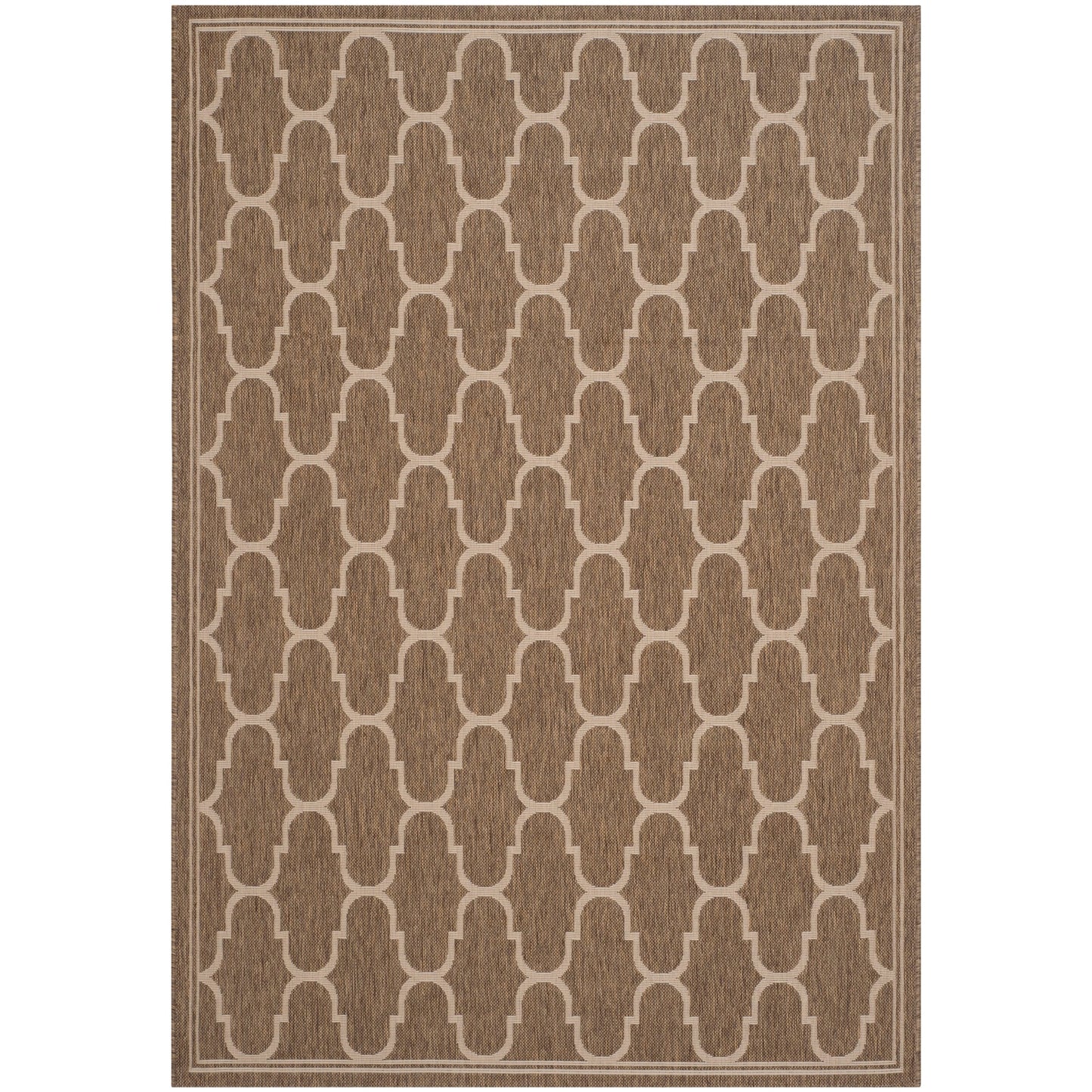 SAFAVIEH Courtyard Sufia Waterproof Trellis Backyard Patio Rug