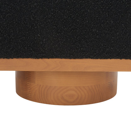 Banc de rangement SAFAVIEH Couture Sunneva Boucle - 155 cm L x 51 cm P x 48 cm H - 155Lx51Px48H