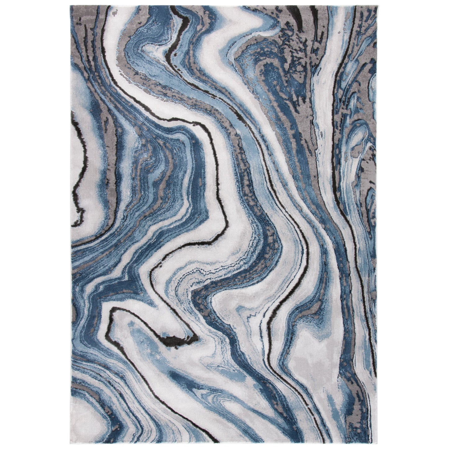 SAFAVIEH Craft Elvyra Modern Abstract Marble Pattern Rug