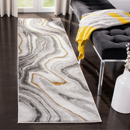 SAFAVIEH Craft Elvyra Modern Abstract Marble Pattern Rug