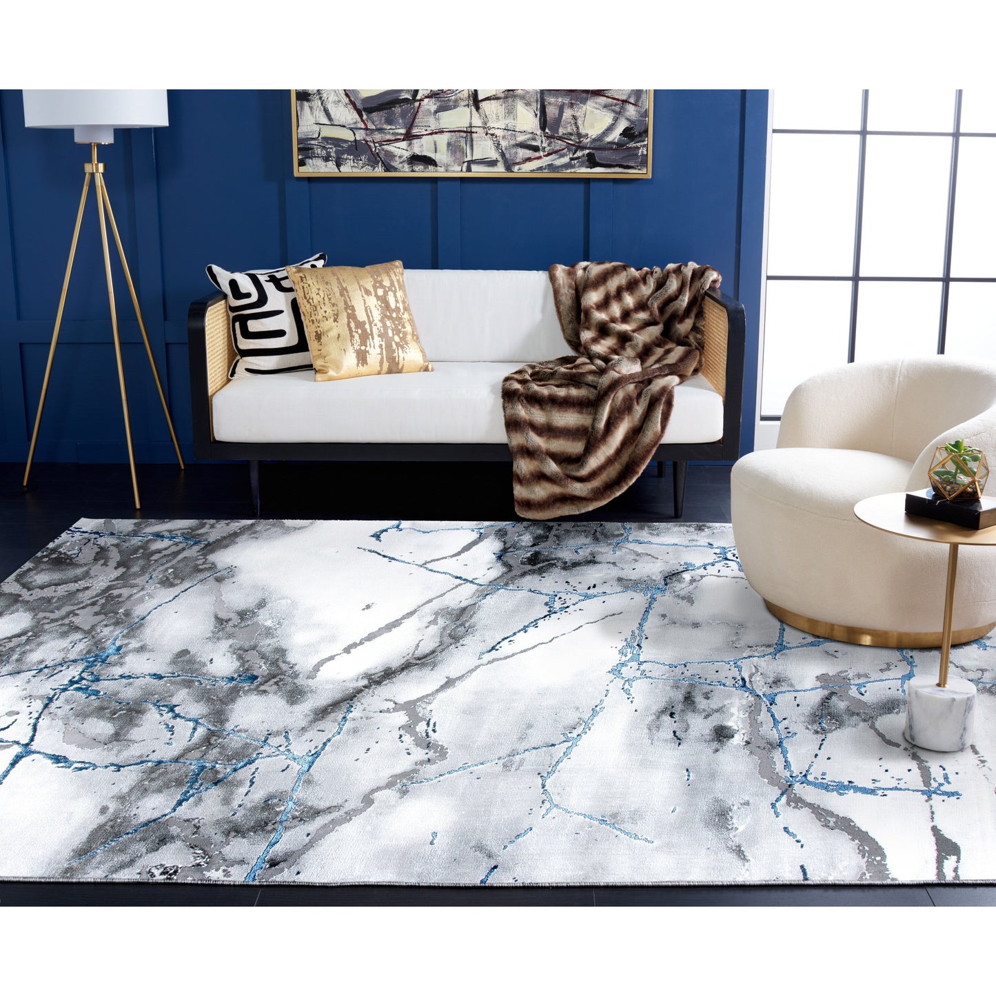 SAFAVIEH Craft Miyase Modern Abstract Rug