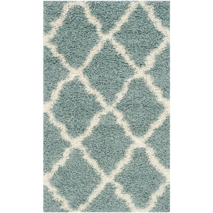SAFAVIEH Dallas Shag Darina Trellis 1.5-inch Thick Rug
