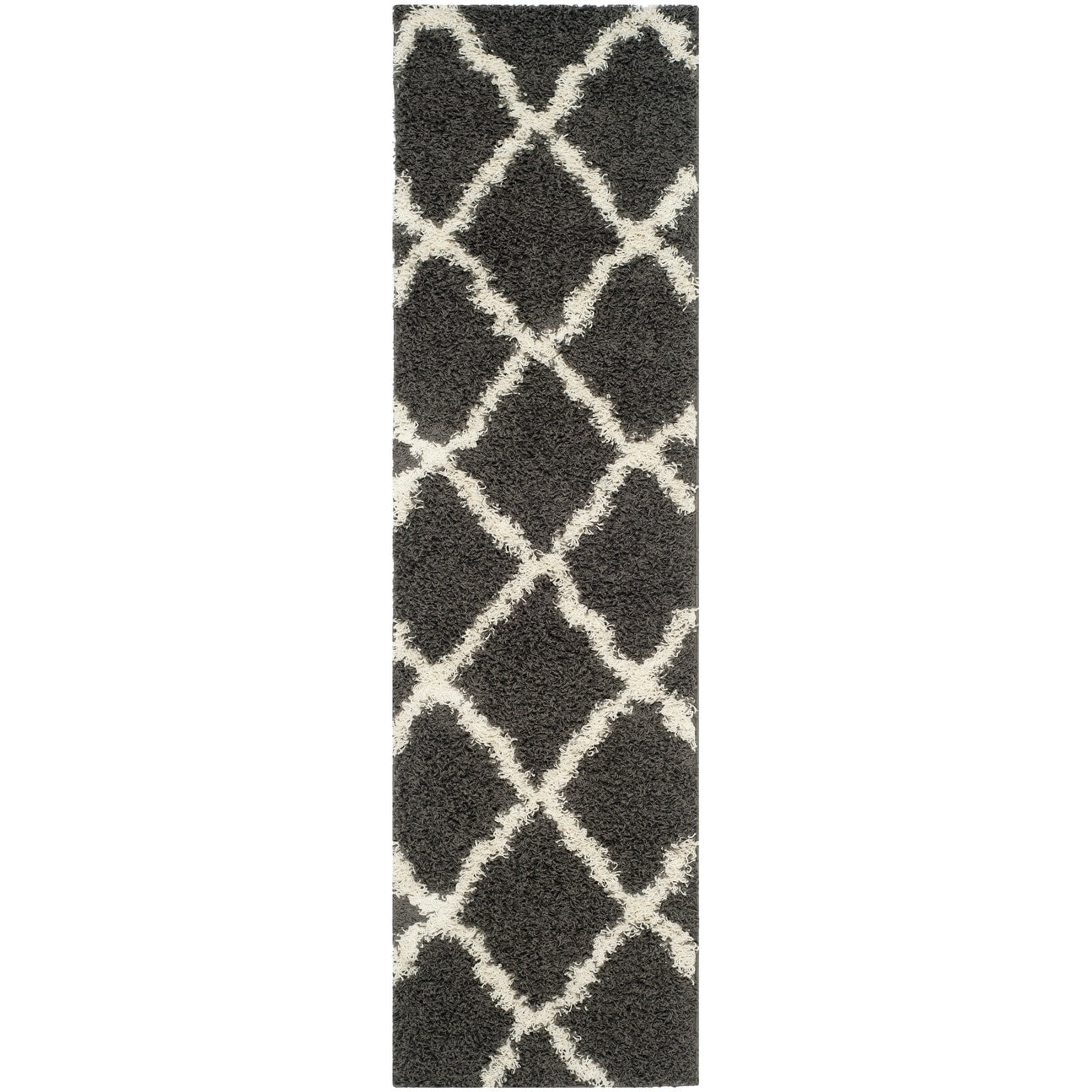 SAFAVIEH Dallas Shag Darina Trellis 1.5-inch Thick Rug