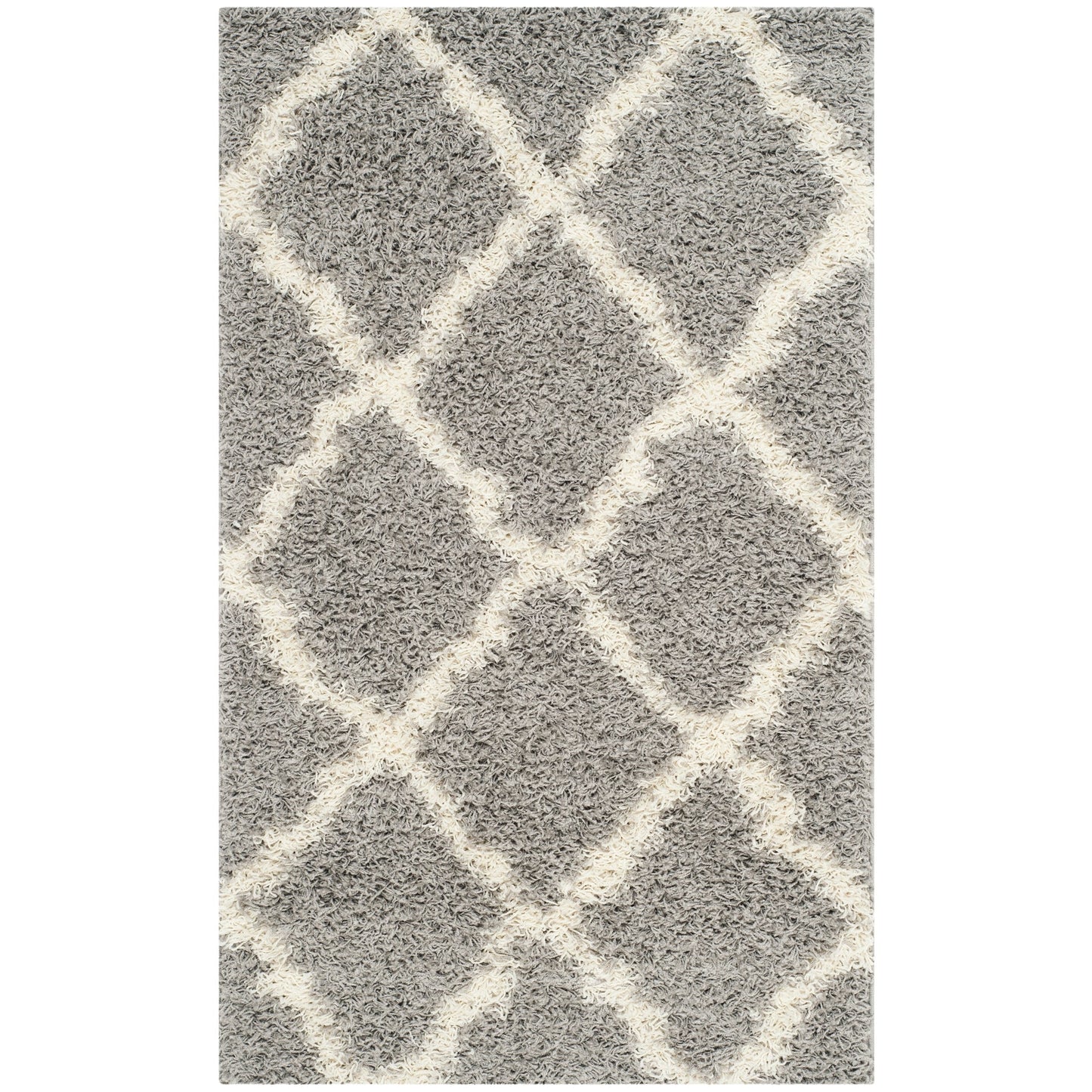 SAFAVIEH Dallas Shag Darina Trellis 1.5-inch Thick Rug
