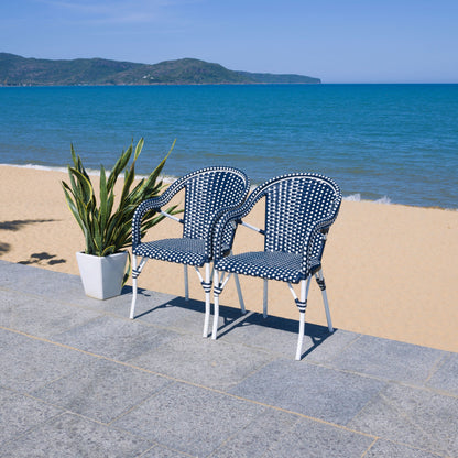 Fauteuil à accoudoirs SAFAVIEH Doreth (lot de 2) - 23L x 36P x 25H