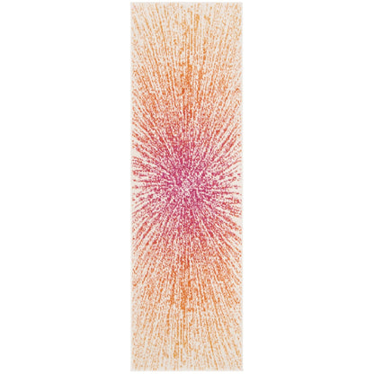 SAFAVIEH Evoke Coralee Abstract Boho Burst Rug
