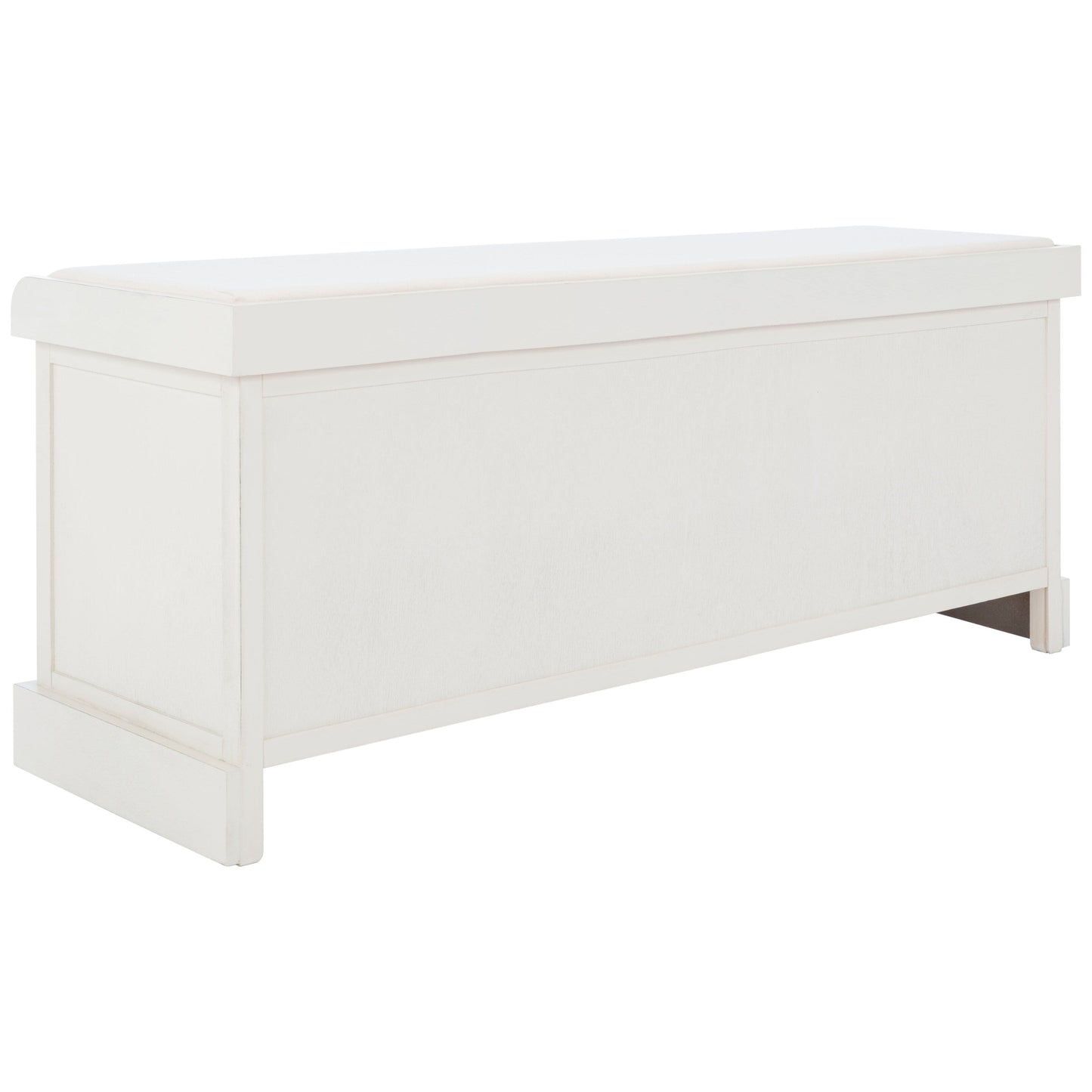 Banc de rangement avec 3 tiroirs et coussin SAFAVIEH Fiorello - 120 L x 38 l x 48 h - 120Lx38Lx48H