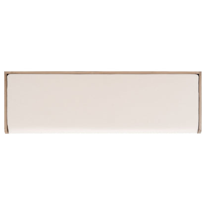 Banc de rangement avec 3 tiroirs et coussin SAFAVIEH Fiorello - 120 L x 38 l x 48 h - 120Lx38Lx48H