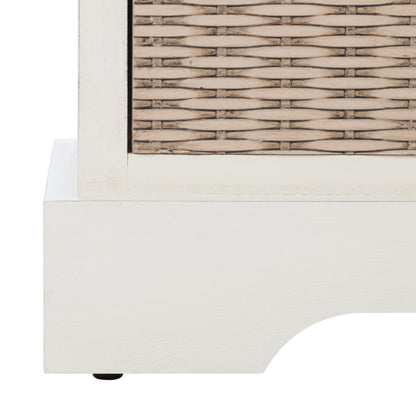 Banc de rangement avec 3 tiroirs et coussin SAFAVIEH Fiorello - 120 L x 38 l x 48 h - 120Lx38Lx48H