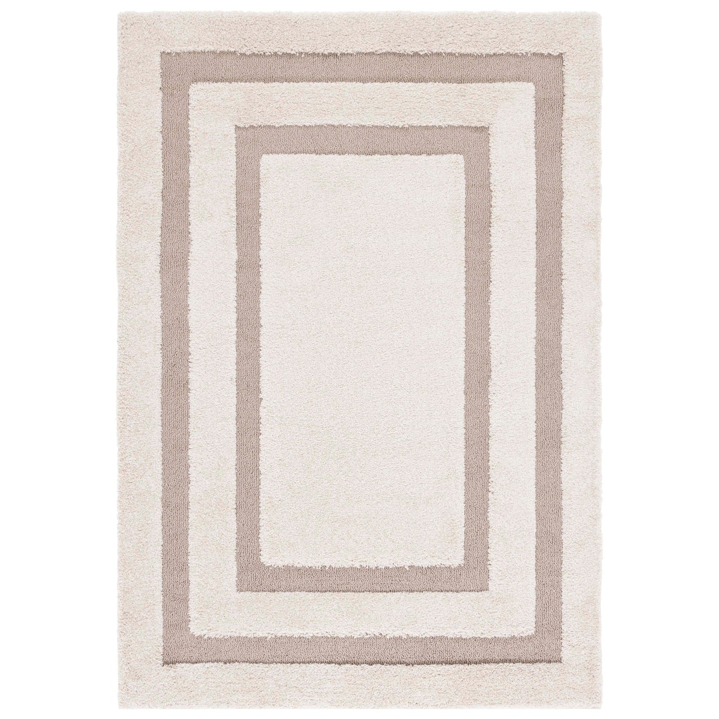 SAFAVIEH Florida Shag Antigoni Border 1.2-inch Thick Rug