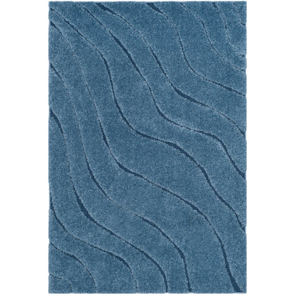 SAFAVIEH Florida Shag Borbala Soft Serene Waves 1.2-inch Thick