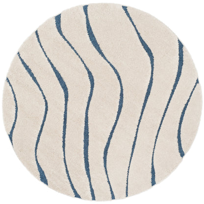 SAFAVIEH Florida Shag Borbala Soft Serene Waves 1.2-inch Thick