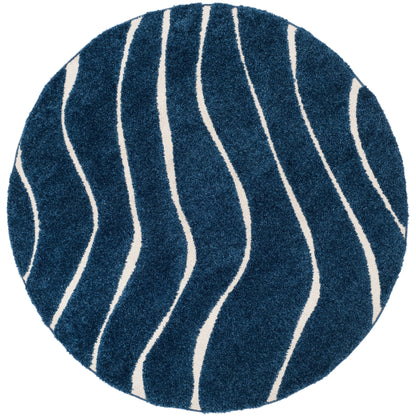 SAFAVIEH Florida Shag Borbala Soft Serene Waves 1.2-inch Thick