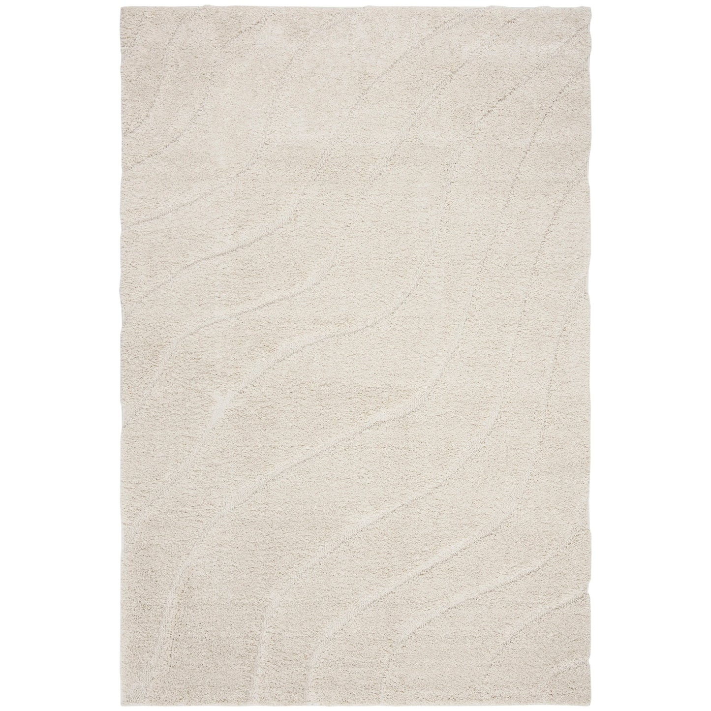 SAFAVIEH Florida Shag Borbala Soft Serene Waves 1.2-inch Thick