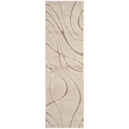 SAFAVIEH Florida Shag Staka Abstract Waves 1.2-inch Area Rug