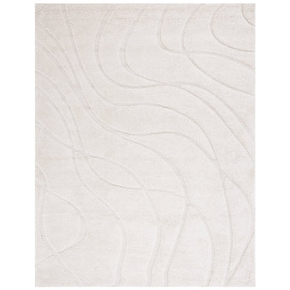 SAFAVIEH Florida Shag Staka Abstract Waves 1.2-inch Area Rug