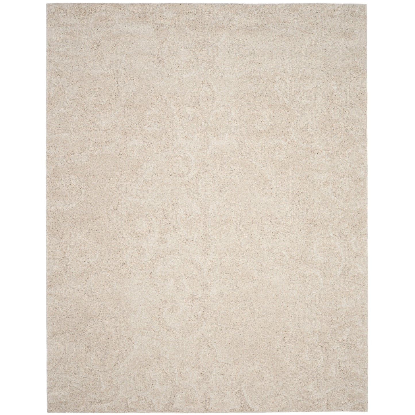 SAFAVIEH Florida Shag Tjabbe Scroll Area 1.2-inch Thick Rug