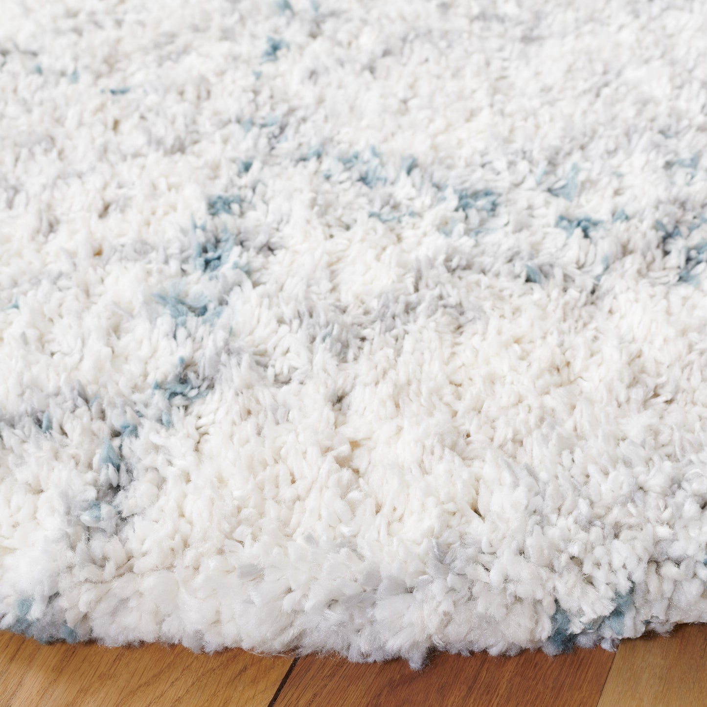 SAFAVIEH Fontana Shag Marye Modern Trellis 2-inch Thick Rug