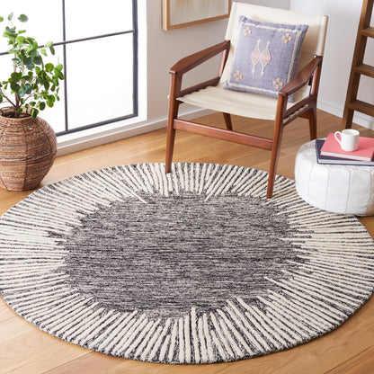 SAFAVIEH Handmade Abstract Sofoula Modern Wool Rug