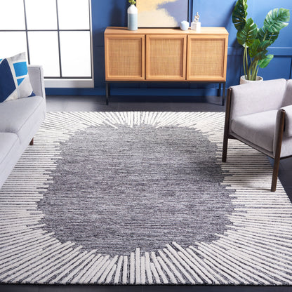 SAFAVIEH Handmade Abstract Sofoula Modern Wool Rug