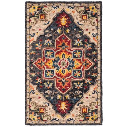 SAFAVIEH Handmade Aspen Rosmarie Boho Tribal Wool Rug