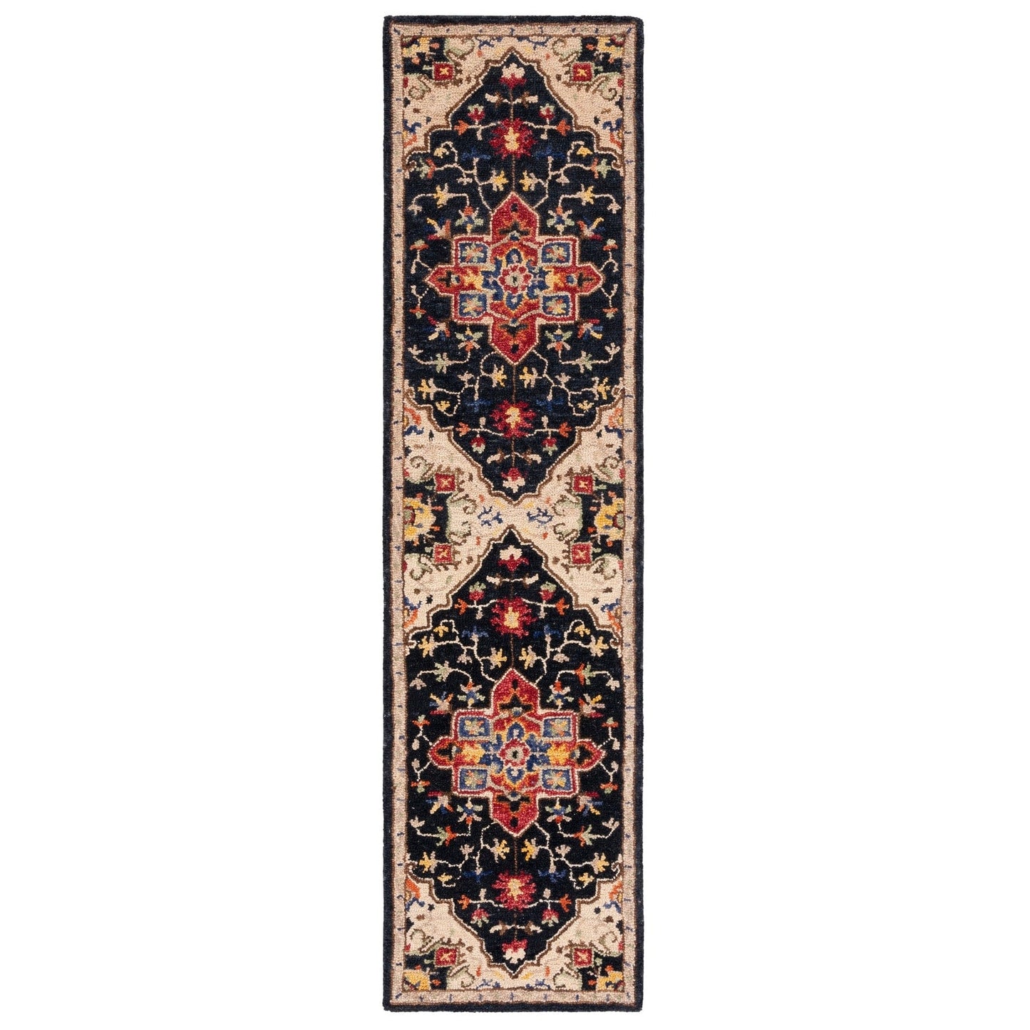 SAFAVIEH Handmade Aspen Rosmarie Boho Tribal Wool Rug