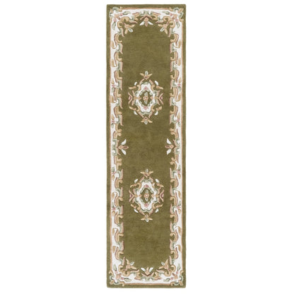 SAFAVIEH Handmade Aubusson Hale Traditional Wool Rug.