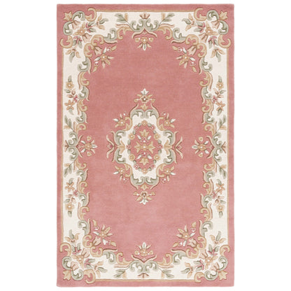 SAFAVIEH Handmade Aubusson Hale Traditional Wool Rug.