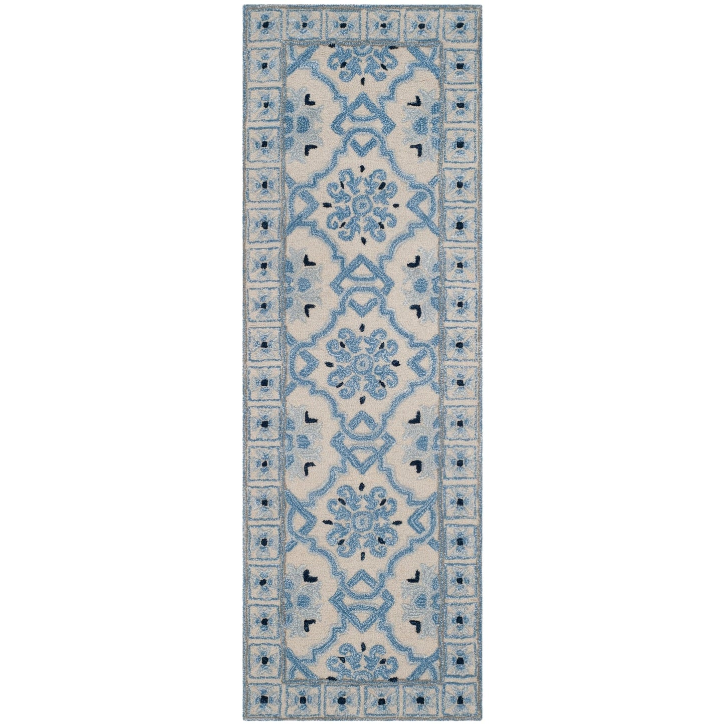 SAFAVIEH Handmade Bella Rodica Modern Floral Wool Rug