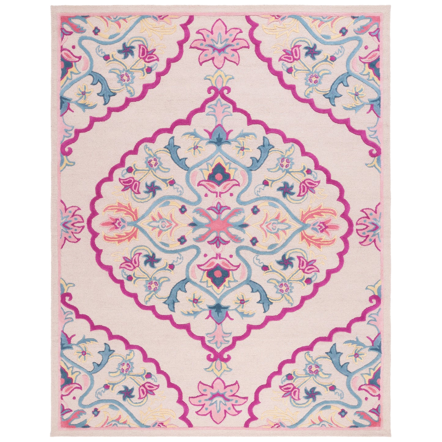 SAFAVIEH Handmade Bellagio Cailin Medallion Wool Rug