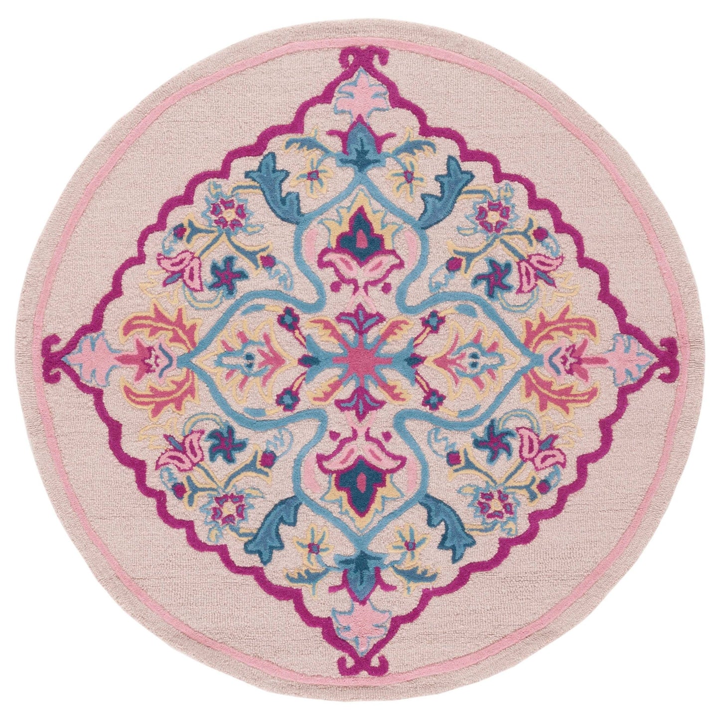 SAFAVIEH Handmade Bellagio Cailin Medallion Wool Rug