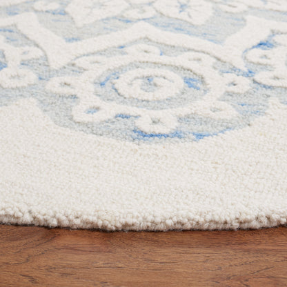 SAFAVIEH Handmade Blossom Oriella Modern Floral Wool Rug