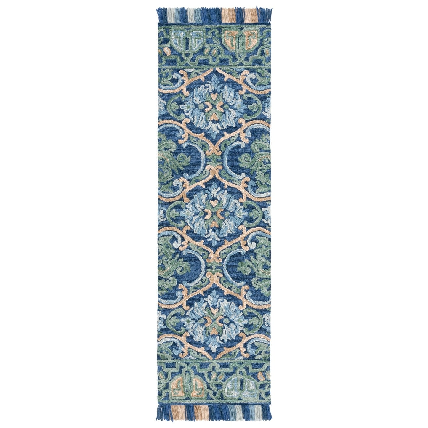SAFAVIEH Handmade Blossom Porzia Floral Wool Rug