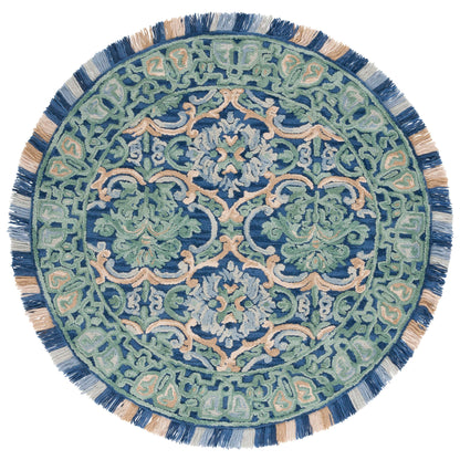 SAFAVIEH Handmade Blossom Porzia Floral Wool Rug