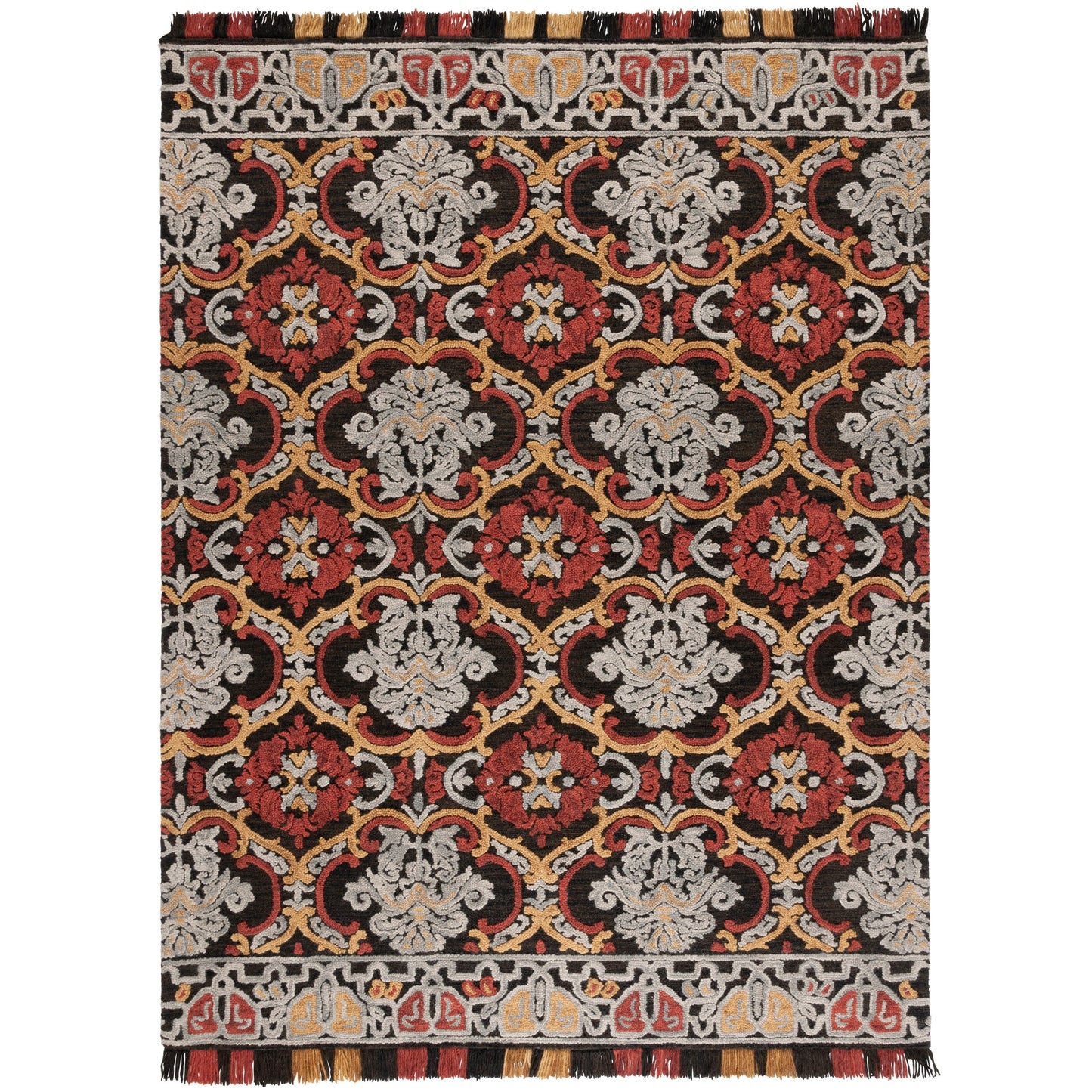 SAFAVIEH Handmade Blossom Porzia Floral Wool Rug