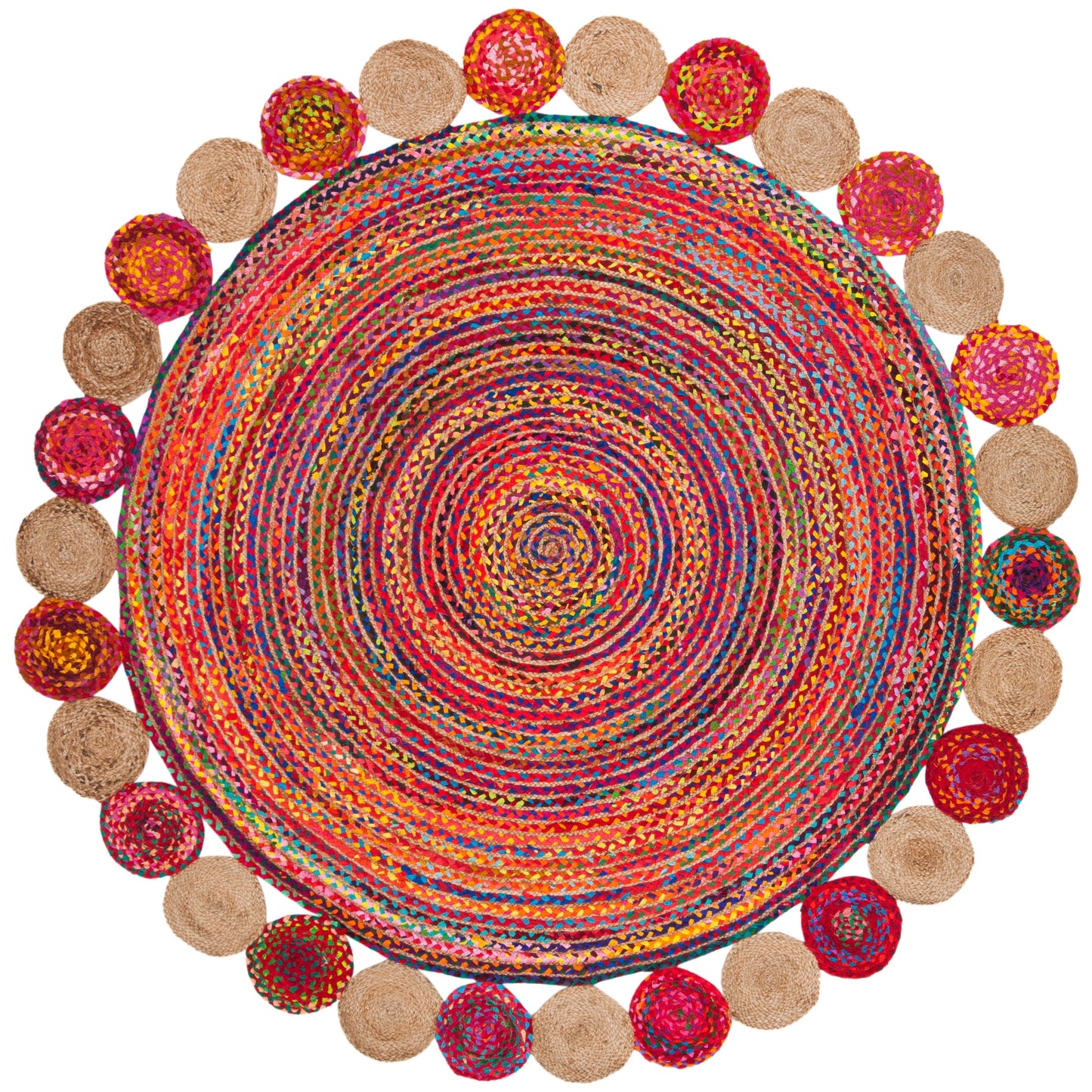 SAFAVIEH Handmade Cape Cod Diora Coastal Jute Rug