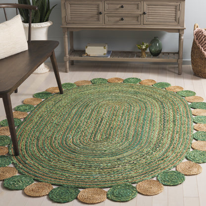 SAFAVIEH Handmade Cape Cod Diora Coastal Jute Rug